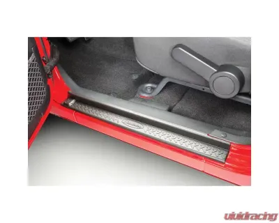 Quadratec Front Entry Guards for Jeep Wrangler 2007-2018 - 13113 5000